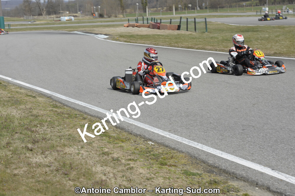 11/03/2012 : 1ère manche du Trophée Vincent Sanchez à Lavelanet (Photos Antoine Camblor) 2012 — karting
