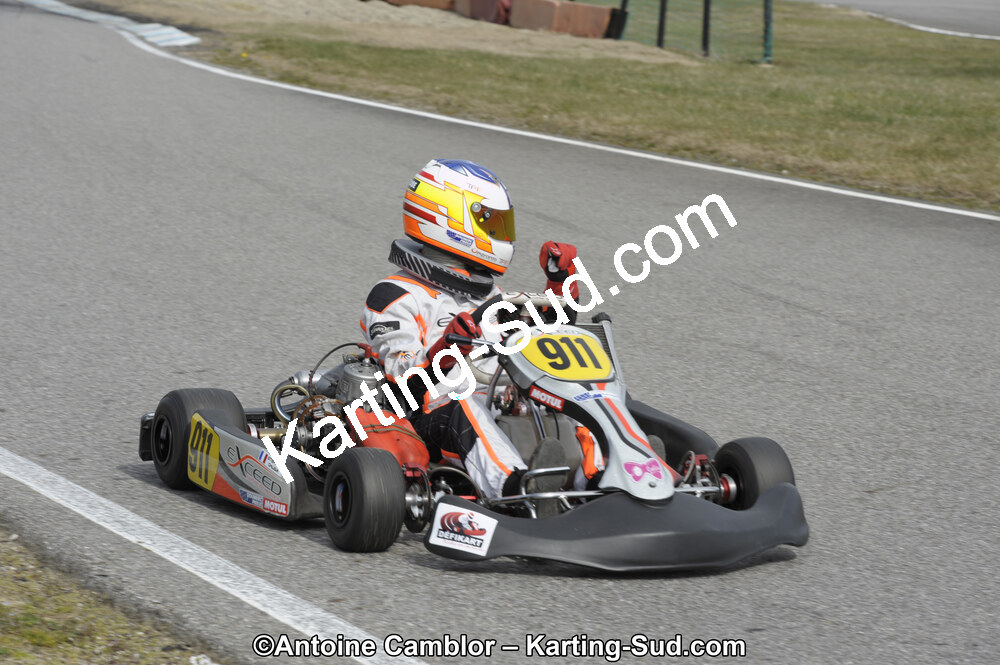 11/03/2012 : 1ère manche du Trophée Vincent Sanchez à Lavelanet (Photos Antoine Camblor) 2012 — karting