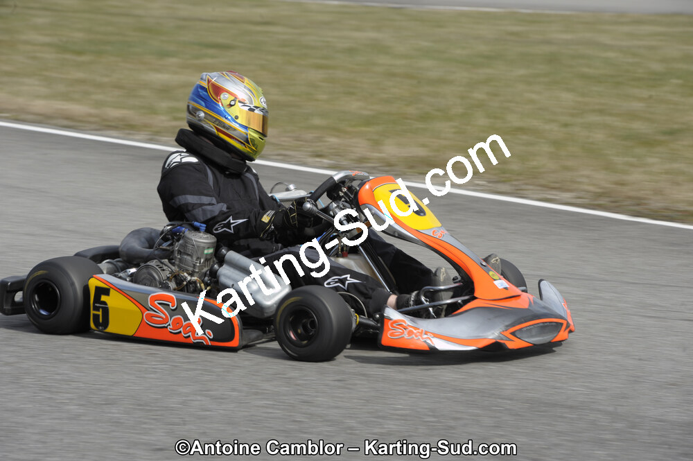 11/03/2012 : 1ère manche du Trophée Vincent Sanchez à Lavelanet (Photos Antoine Camblor) 2012 — karting