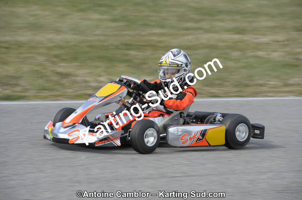 11/03/2012 : 1ère manche du Trophée Vincent Sanchez à Lavelanet (Photos Antoine Camblor) 2012 — karting