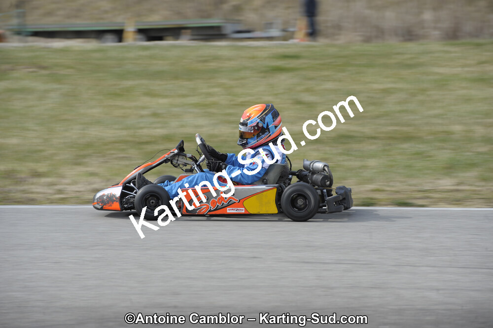 11/03/2012 : 1ère manche du Trophée Vincent Sanchez à Lavelanet (Photos Antoine Camblor) 2012 — karting