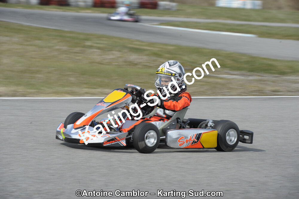 11/03/2012 : 1ère manche du Trophée Vincent Sanchez à Lavelanet (Photos Antoine Camblor) 2012 — karting