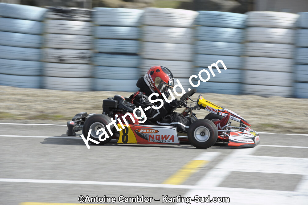 11/03/2012 : 1ère manche du Trophée Vincent Sanchez à Lavelanet (Photos Antoine Camblor) 2012 — karting