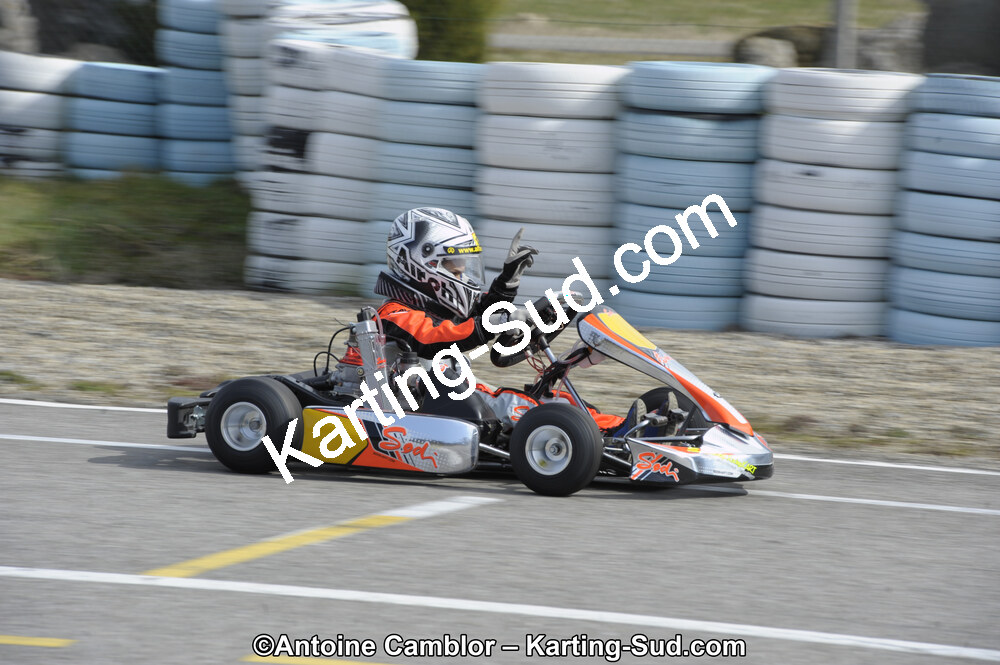 11/03/2012 : 1ère manche du Trophée Vincent Sanchez à Lavelanet (Photos Antoine Camblor) 2012 — karting