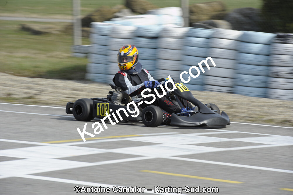 11/03/2012 : 1ère manche du Trophée Vincent Sanchez à Lavelanet (Photos Antoine Camblor) 2012 — karting
