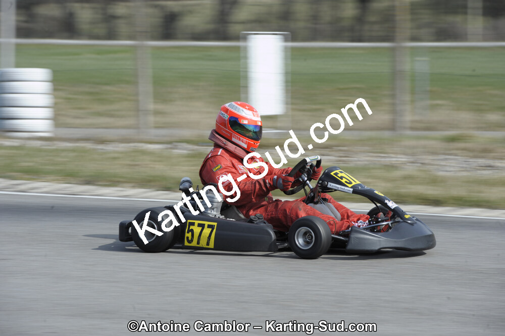 11/03/2012 : 1ère manche du Trophée Vincent Sanchez à Lavelanet (Photos Antoine Camblor) 2012 — karting