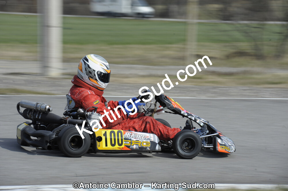 11/03/2012 : 1ère manche du Trophée Vincent Sanchez à Lavelanet (Photos Antoine Camblor) 2012 — karting