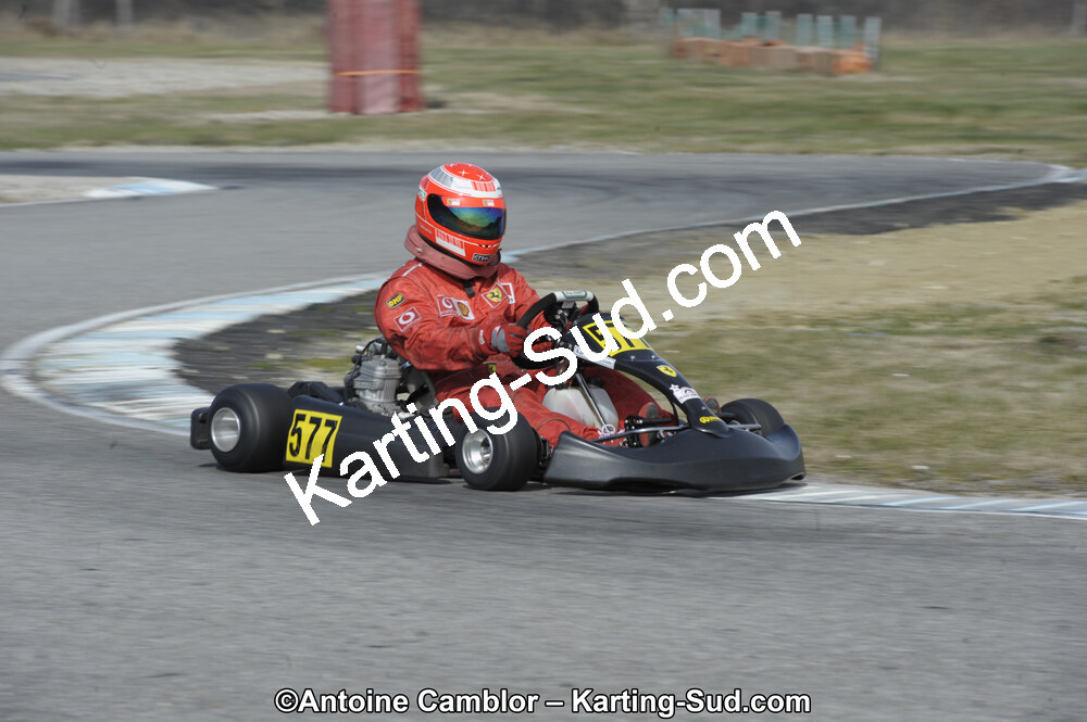 11/03/2012 : 1ère manche du Trophée Vincent Sanchez à Lavelanet (Photos Antoine Camblor) 2012 — karting