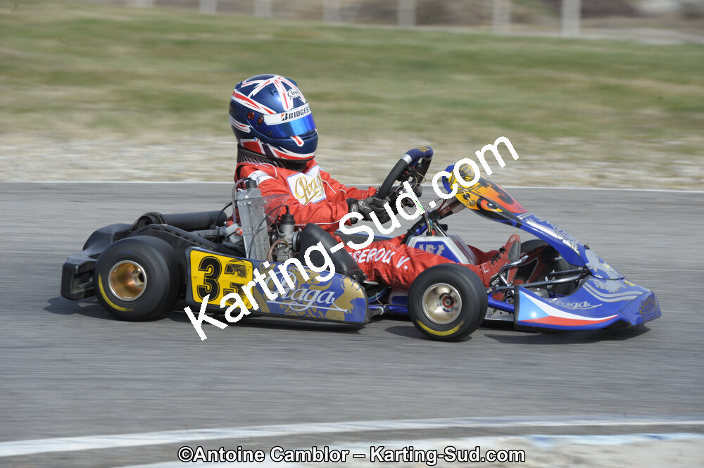 11/03/2012 : 1ère manche du Trophée Vincent Sanchez à Lavelanet (Photos Antoine Camblor) 2012 — karting