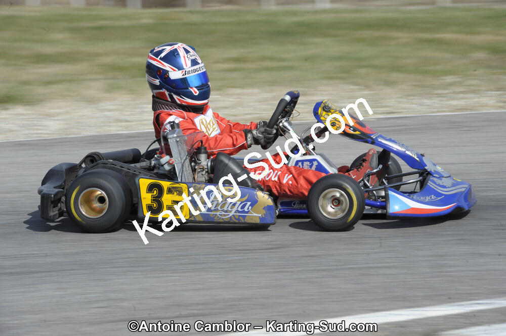 11/03/2012 : 1ère manche du Trophée Vincent Sanchez à Lavelanet (Photos Antoine Camblor) 2012 — karting
