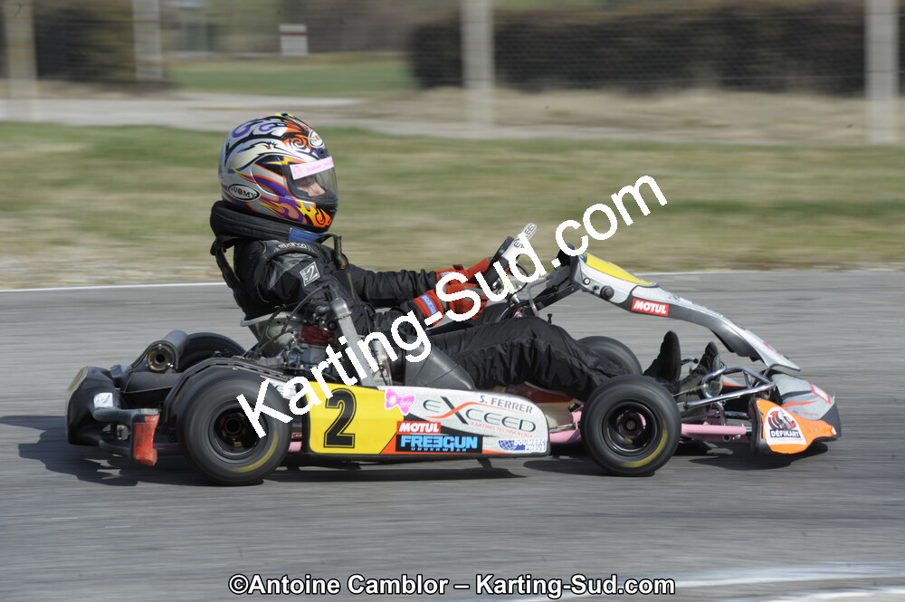 11/03/2012 : 1ère manche du Trophée Vincent Sanchez à Lavelanet (Photos Antoine Camblor) 2012 — karting