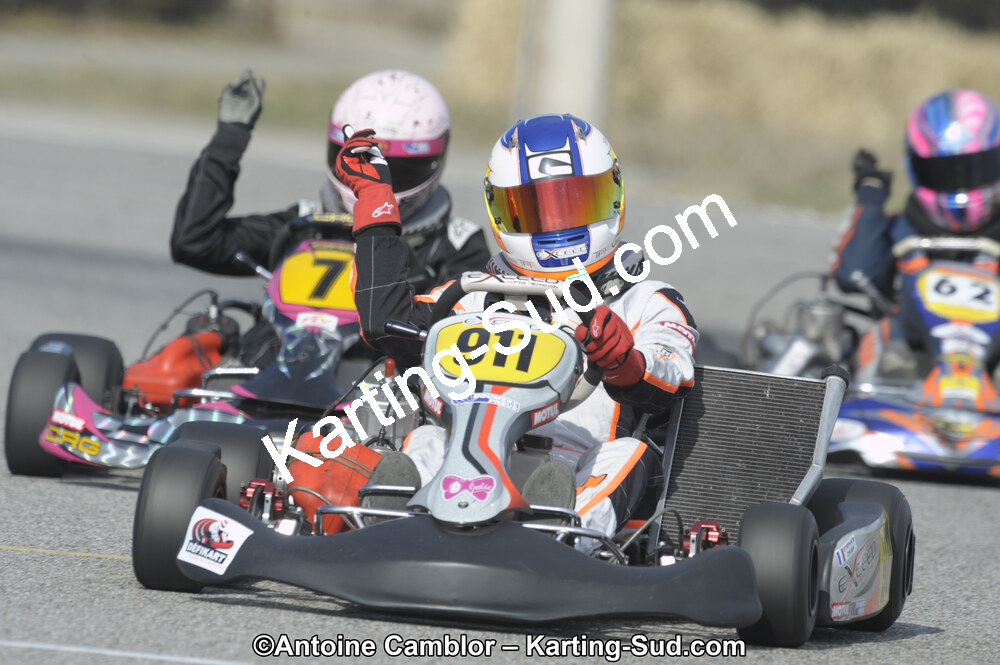 11/03/2012 : 1ère manche du Trophée Vincent Sanchez à Lavelanet (Photos Antoine Camblor) 2012 — karting