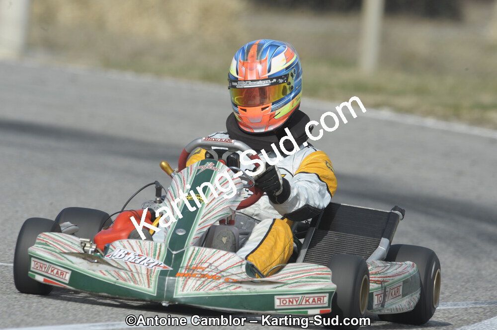 11/03/2012 : 1ère manche du Trophée Vincent Sanchez à Lavelanet (Photos Antoine Camblor) 2012 — karting