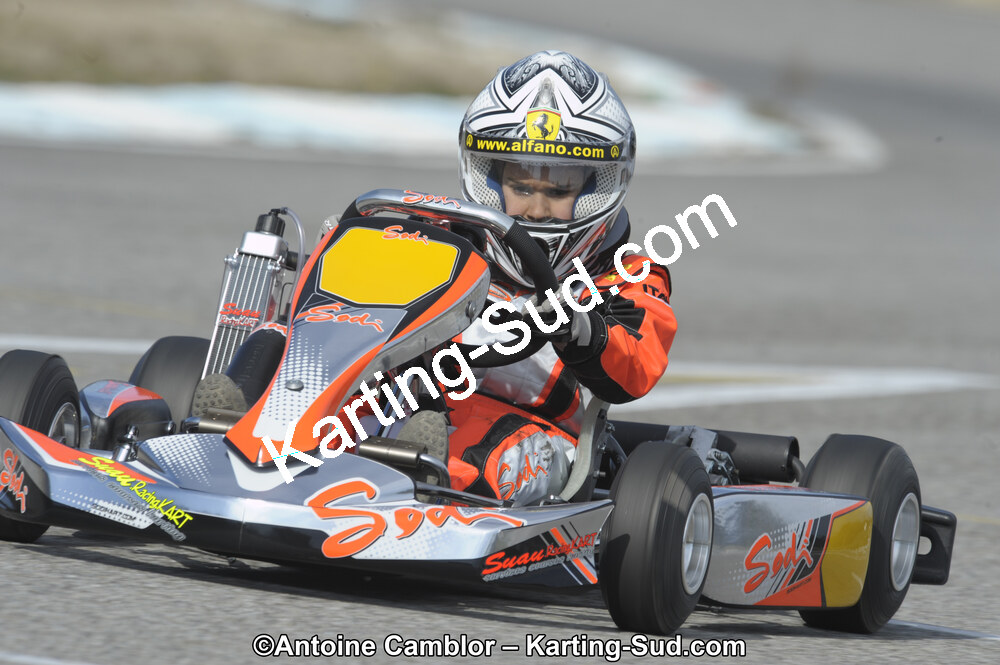 11/03/2012 : 1ère manche du Trophée Vincent Sanchez à Lavelanet (Photos Antoine Camblor) 2012 — karting