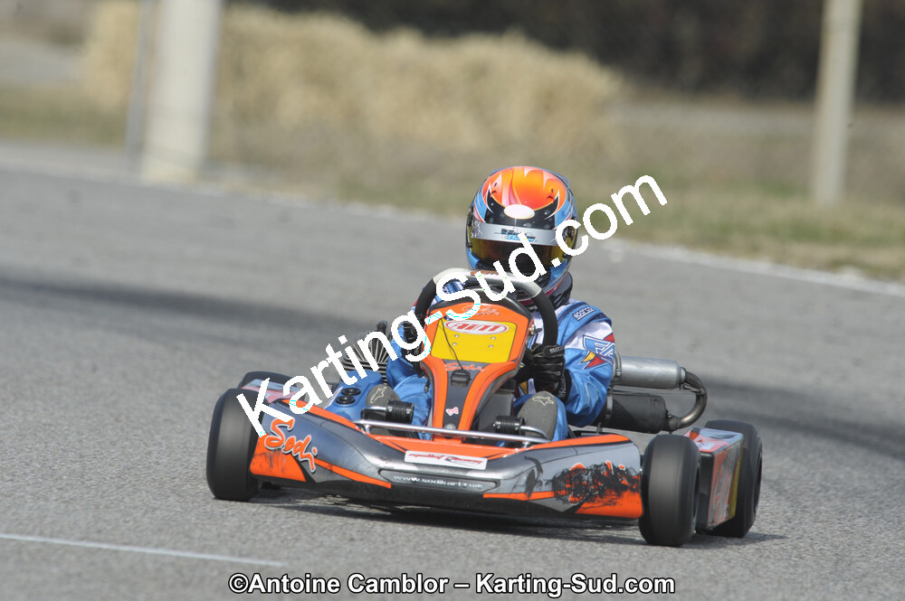 11/03/2012 : 1ère manche du Trophée Vincent Sanchez à Lavelanet (Photos Antoine Camblor) 2012 — karting