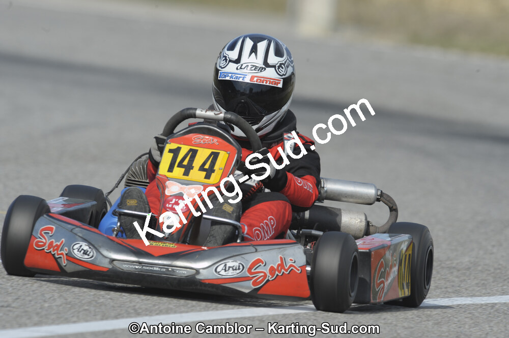 11/03/2012 : 1ère manche du Trophée Vincent Sanchez à Lavelanet (Photos Antoine Camblor) 2012 — karting
