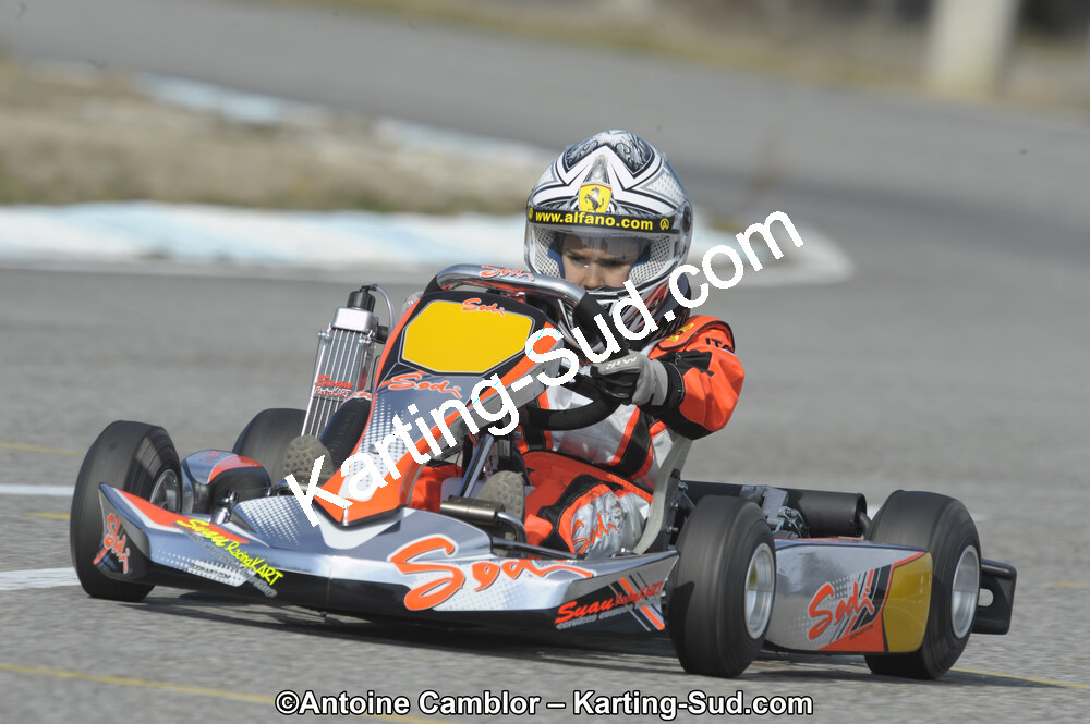 11/03/2012 : 1ère manche du Trophée Vincent Sanchez à Lavelanet (Photos Antoine Camblor) 2012 — karting