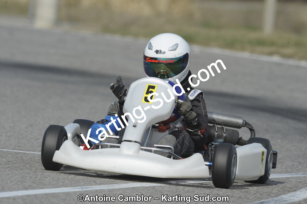 11/03/2012 : 1ère manche du Trophée Vincent Sanchez à Lavelanet (Photos Antoine Camblor) 2012 — karting