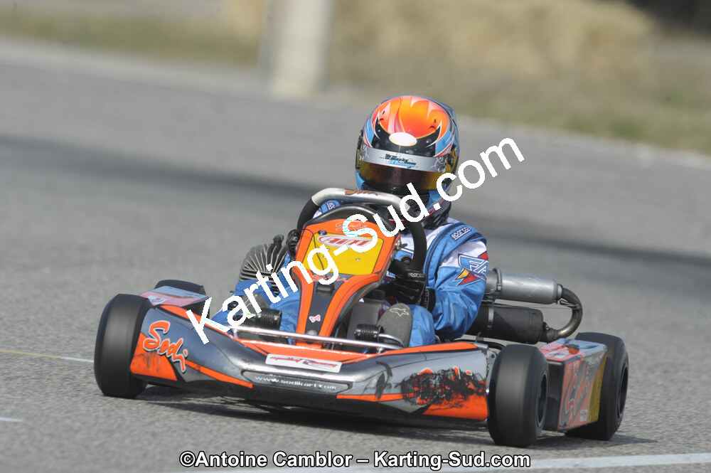 11/03/2012 : 1ère manche du Trophée Vincent Sanchez à Lavelanet (Photos Antoine Camblor) 2012 — karting