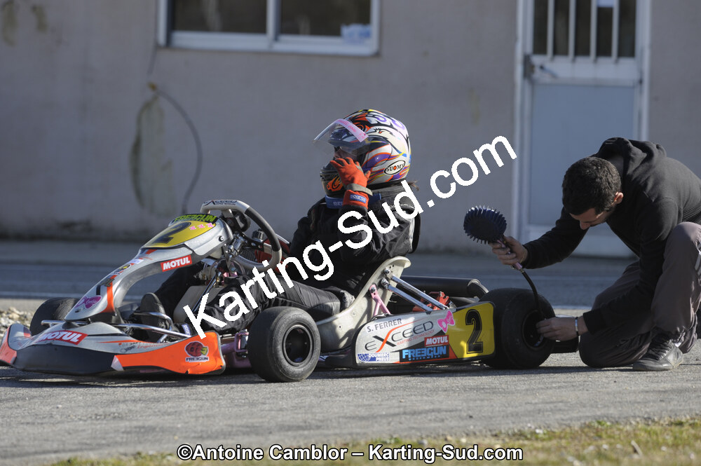11/03/2012 : 1ère manche du Trophée Vincent Sanchez à Lavelanet (Photos Antoine Camblor) 2012 — karting