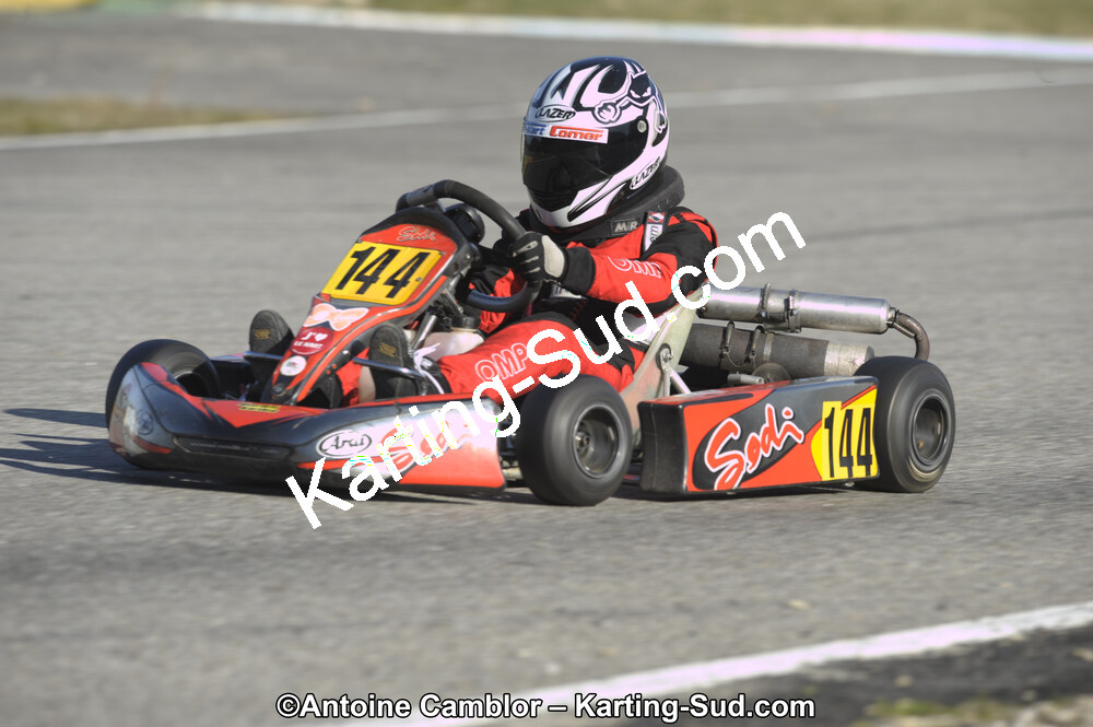 11/03/2012 : 1ère manche du Trophée Vincent Sanchez à Lavelanet (Photos Antoine Camblor) 2012 — karting
