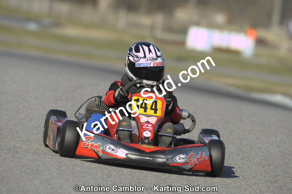 11/03/2012 : 1ère manche du Trophée Vincent Sanchez à Lavelanet (Photos Antoine Camblor) 2012 — karting