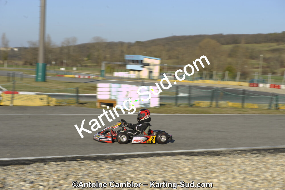 11/03/2012 : 1ère manche du Trophée Vincent Sanchez à Lavelanet (Photos Antoine Camblor) 2012 — karting