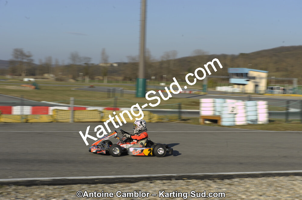 11/03/2012 : 1ère manche du Trophée Vincent Sanchez à Lavelanet (Photos Antoine Camblor) 2012 — karting