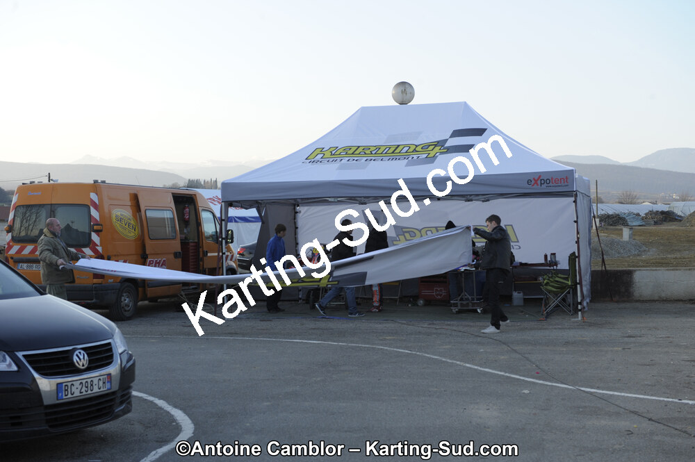11/03/2012 : 1ère manche du Trophée Vincent Sanchez à Lavelanet (Photos Antoine Camblor) 2012 — karting