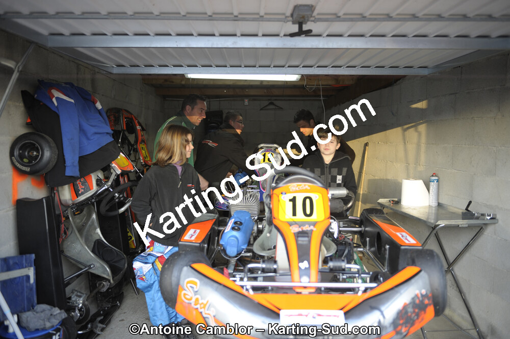 11/03/2012 : 1ère manche du Trophée Vincent Sanchez à Lavelanet (Photos Antoine Camblor) 2012 — karting