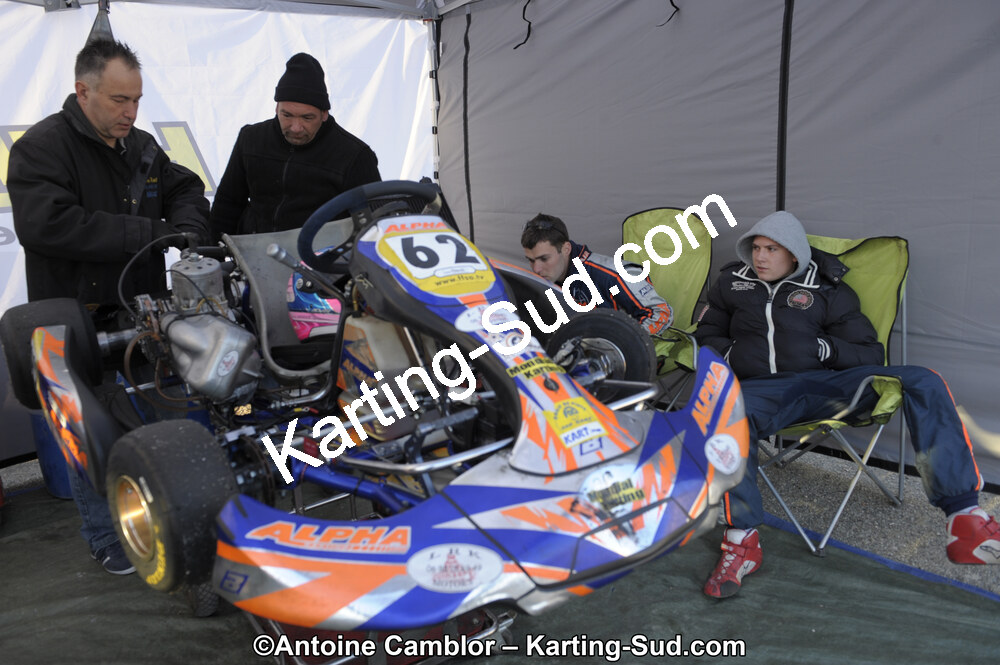 11/03/2012 : 1ère manche du Trophée Vincent Sanchez à Lavelanet (Photos Antoine Camblor) 2012 — karting