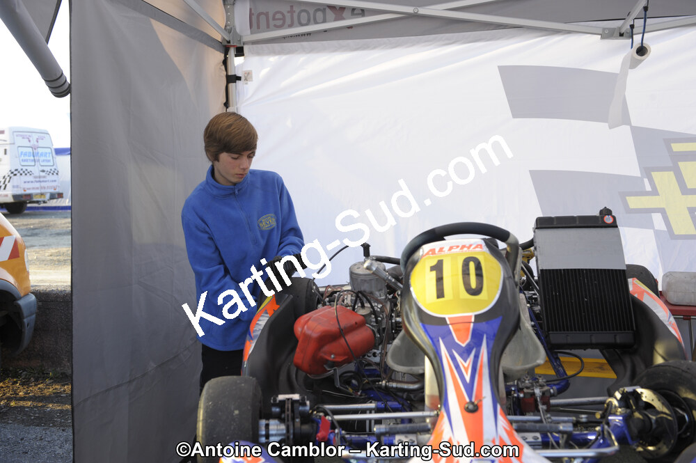 11/03/2012 : 1ère manche du Trophée Vincent Sanchez à Lavelanet (Photos Antoine Camblor) 2012 — karting