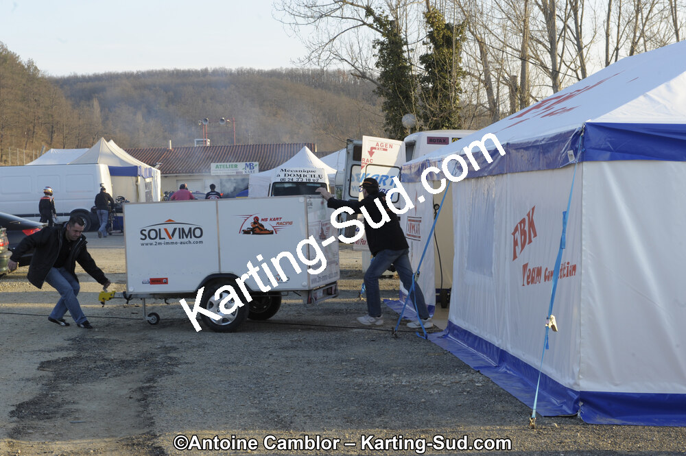11/03/2012 : 1ère manche du Trophée Vincent Sanchez à Lavelanet (Photos Antoine Camblor) 2012 — karting