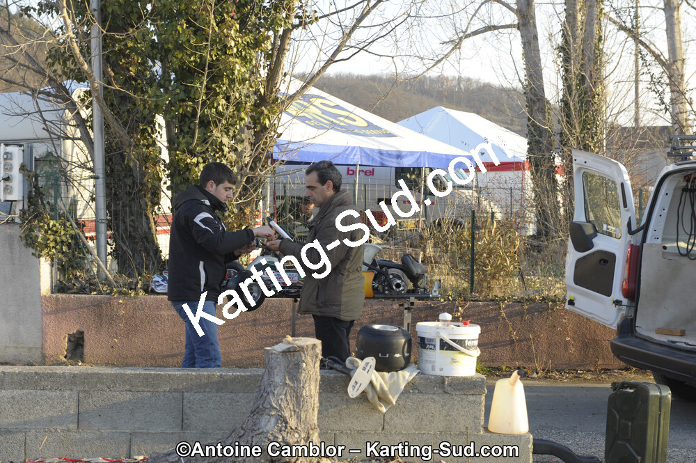 11/03/2012 : 1ère manche du Trophée Vincent Sanchez à Lavelanet (Photos Antoine Camblor) 2012 — karting