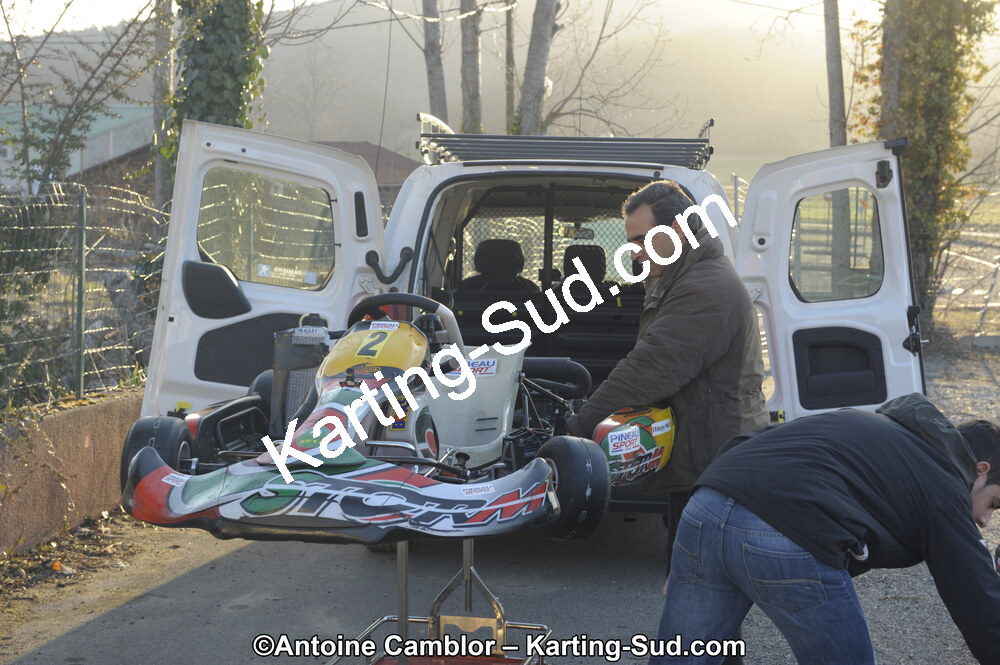 11/03/2012 : 1ère manche du Trophée Vincent Sanchez à Lavelanet (Photos Antoine Camblor) 2012 — karting