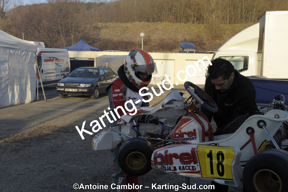 11/03/2012 : 1ère manche du Trophée Vincent Sanchez à Lavelanet (Photos Antoine Camblor) 2012 — karting