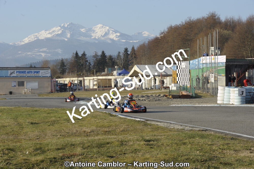 11/03/2012 : 1ère manche du Trophée Vincent Sanchez à Lavelanet (Photos Antoine Camblor) 2012 — karting