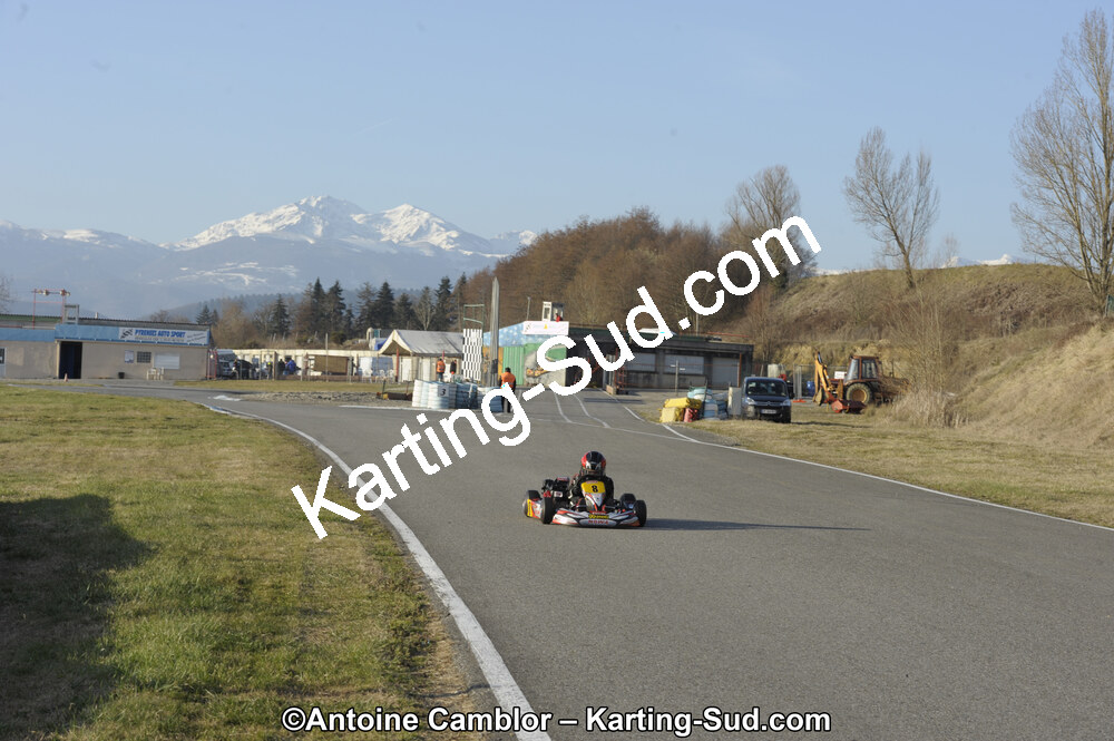 11/03/2012 : 1ère manche du Trophée Vincent Sanchez à Lavelanet (Photos Antoine Camblor) 2012 — karting