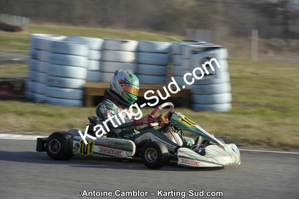 11/03/2012 : 1ère manche du Trophée Vincent Sanchez à Lavelanet (Photos Antoine Camblor) 2012 — karting