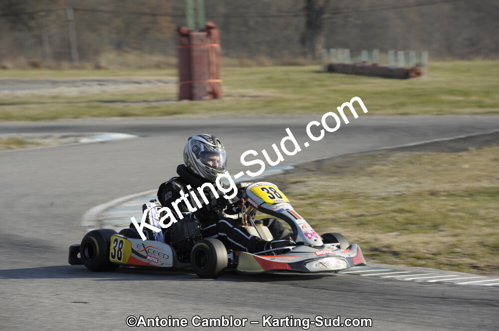 11/03/2012 : 1ère manche du Trophée Vincent Sanchez à Lavelanet (Photos Antoine Camblor) 2012 — karting