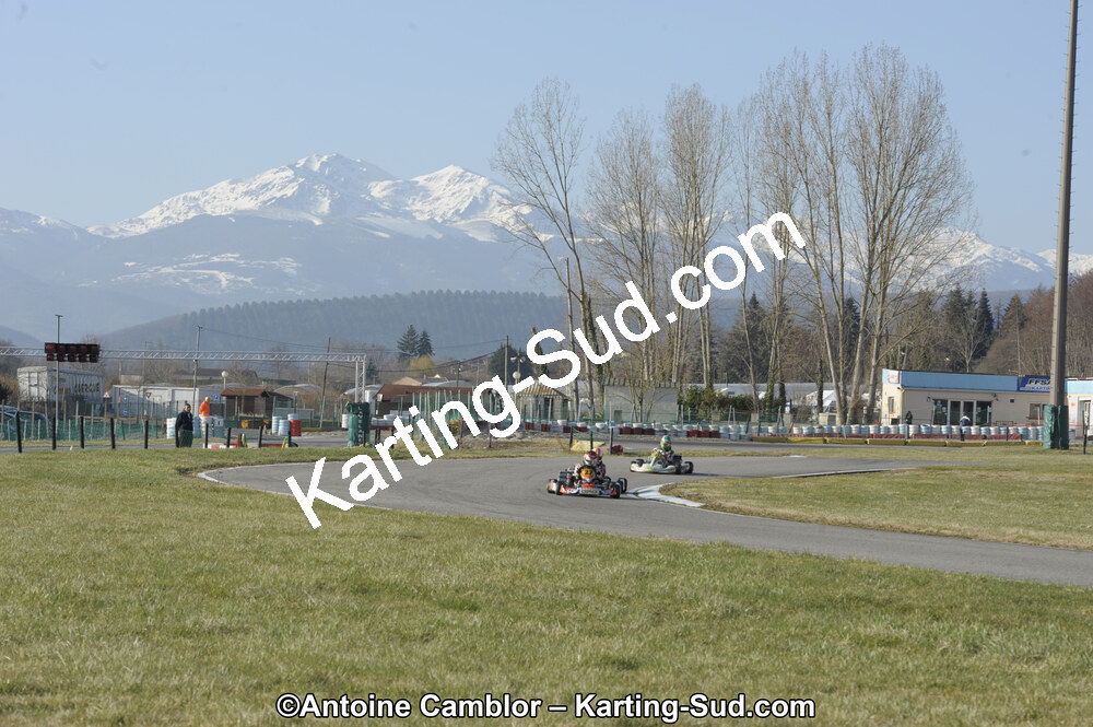 11/03/2012 : 1ère manche du Trophée Vincent Sanchez à Lavelanet (Photos Antoine Camblor) 2012 — karting