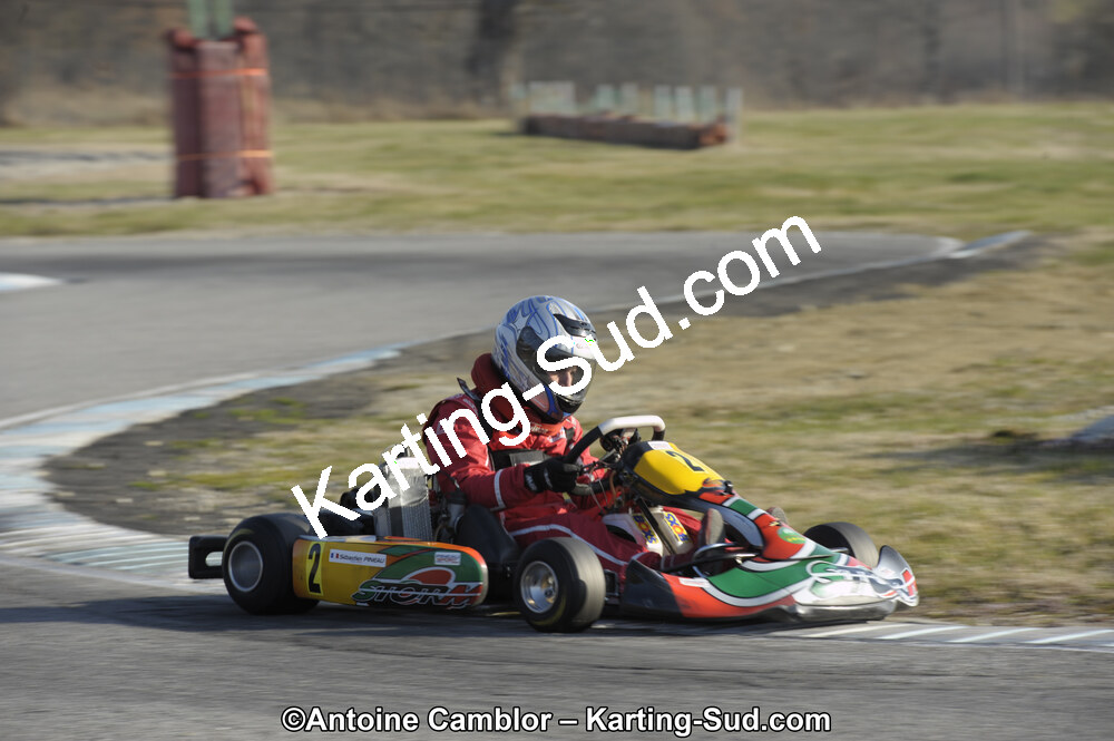 11/03/2012 : 1ère manche du Trophée Vincent Sanchez à Lavelanet (Photos Antoine Camblor) 2012 — karting