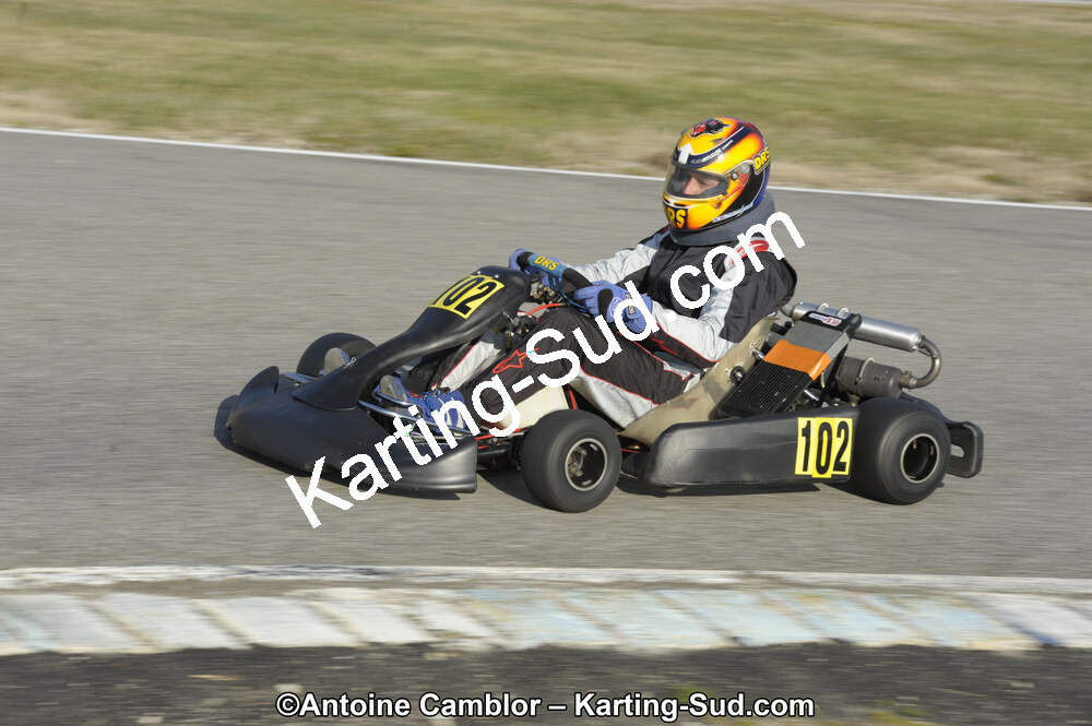 11/03/2012 : 1ère manche du Trophée Vincent Sanchez à Lavelanet (Photos Antoine Camblor) 2012 — karting