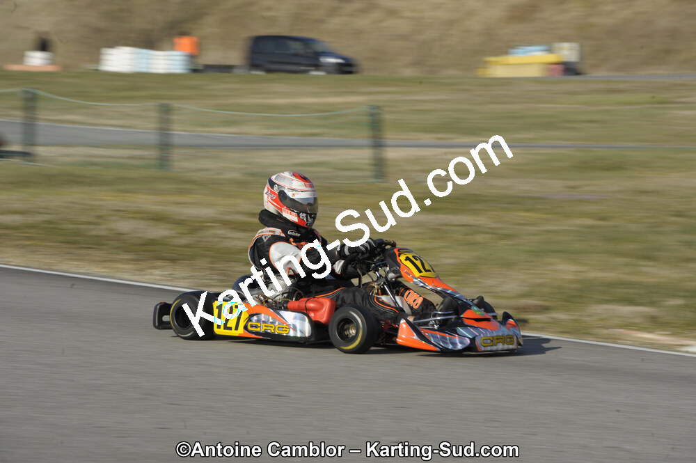 11/03/2012 : 1ère manche du Trophée Vincent Sanchez à Lavelanet (Photos Antoine Camblor) 2012 — karting