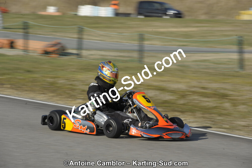 11/03/2012 : 1ère manche du Trophée Vincent Sanchez à Lavelanet (Photos Antoine Camblor) 2012 — karting