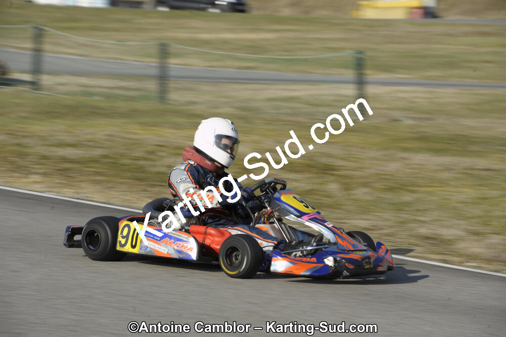 11/03/2012 : 1ère manche du Trophée Vincent Sanchez à Lavelanet (Photos Antoine Camblor) 2012 — karting