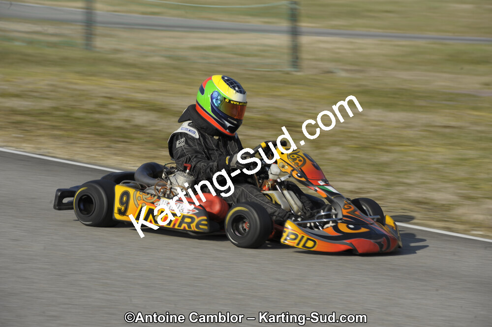 11/03/2012 : 1ère manche du Trophée Vincent Sanchez à Lavelanet (Photos Antoine Camblor) 2012 — karting