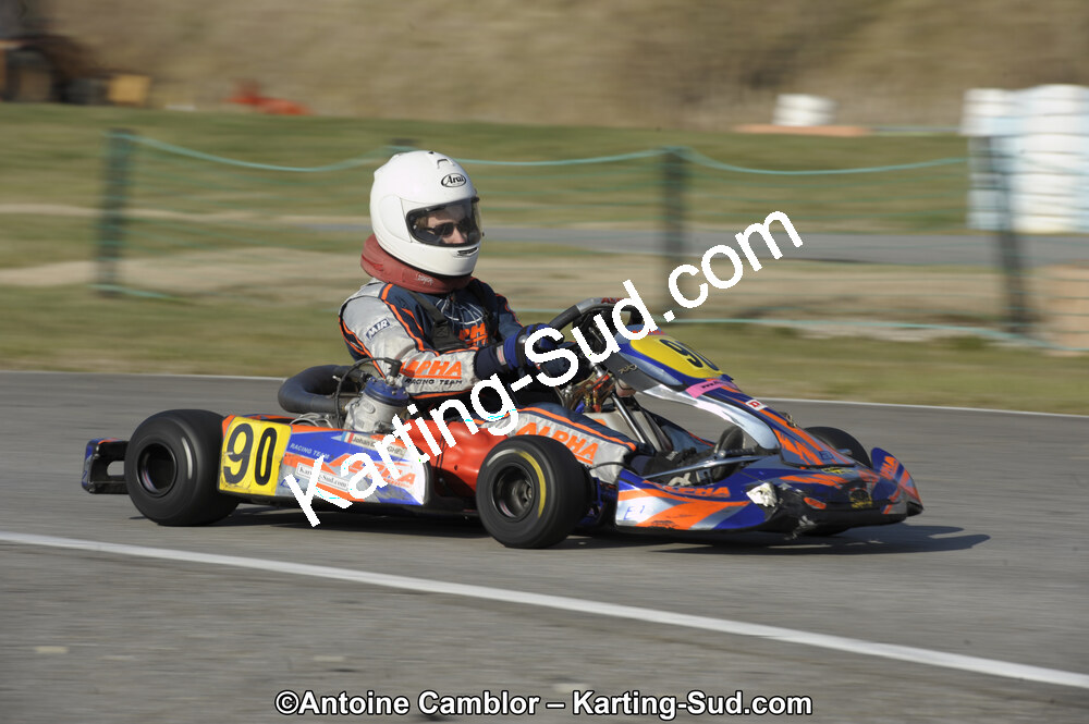 11/03/2012 : 1ère manche du Trophée Vincent Sanchez à Lavelanet (Photos Antoine Camblor) 2012 — karting