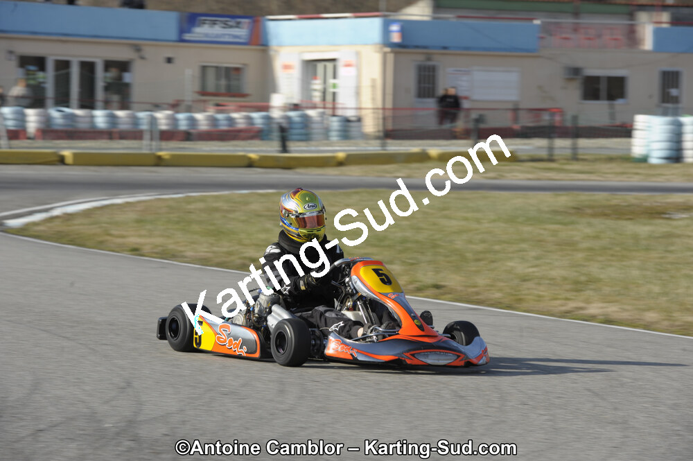 11/03/2012 : 1ère manche du Trophée Vincent Sanchez à Lavelanet (Photos Antoine Camblor) 2012 — karting