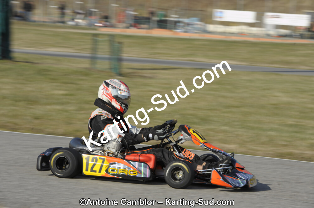 11/03/2012 : 1ère manche du Trophée Vincent Sanchez à Lavelanet (Photos Antoine Camblor) 2012 — karting